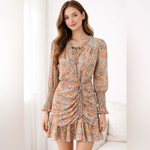 DRESS FORUM | Floral Mini Dress | Small